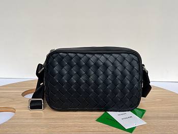 Bottega Veneta Classic Intrecciato Black shoulder bag