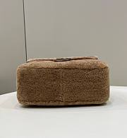 Baguette Multi Brown Sheepskin Bag - 4