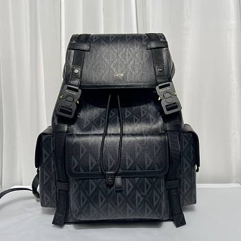 Dior Road Black Leather Backpack