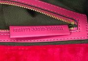 Fendi Baguette Pink Velvet 26cm Bag - 3