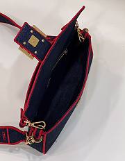 Fendi Baguette Denim 26cm Bag - 6