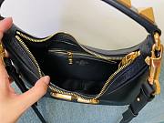 Valentino Garavani Black VLogo Hobo Bag - 3