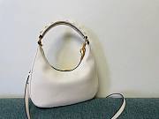 Valentino Garavani White VLogo Hobo Bag - 3