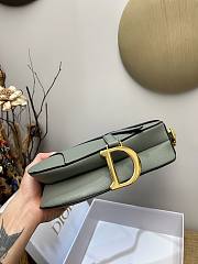 Dior Saddle Oblique Gray 26cm - 3