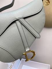 Dior Saddle Oblique Gray 26cm - 6