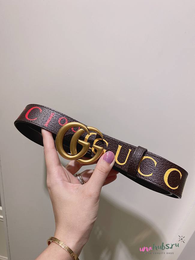 Gucci 100 3cm belt - 1
