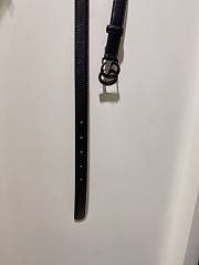 Gucci black 2cm belt - 3