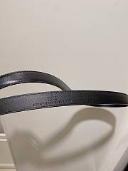Gucci black 2cm belt - 2