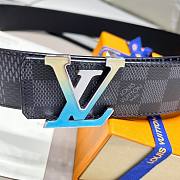 Louis Vuitton Blue logo 4cm belt - 4