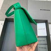 Balenciaga Downtown green shoulder bag - 6