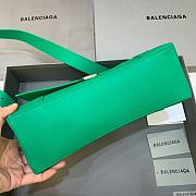 Balenciaga Downtown green shoulder bag - 5