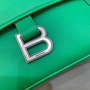 Balenciaga Downtown green shoulder bag - 4