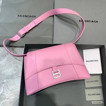 Balenciaga Downtown pink shoulder bag