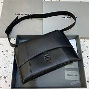 Balenciaga Downtown all black shoulder bag - 1