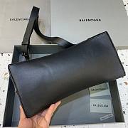 Balenciaga Downtown all black shoulder bag - 6