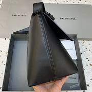 Balenciaga Downtown all black shoulder bag - 4