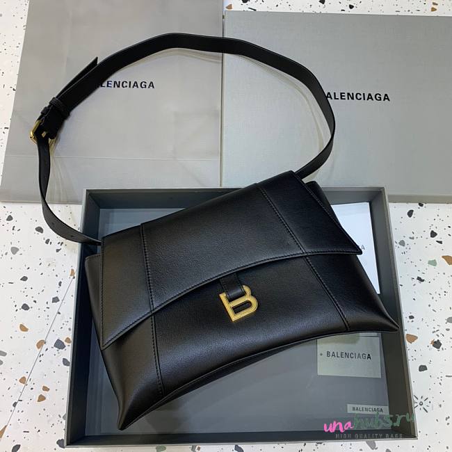 Balenciaga Downtown black shoulder bag - 1