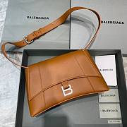 Balenciaga Downtown brown shoulder bag - 1