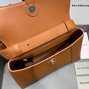 Balenciaga Downtown brown shoulder bag - 3