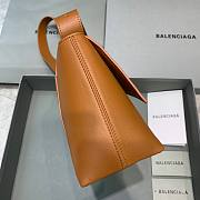 Balenciaga Downtown brown shoulder bag - 4