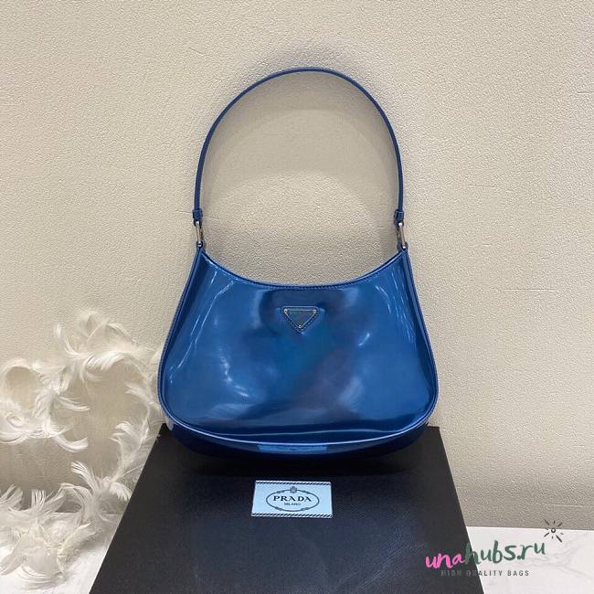 Prada Cleo shoulder bag blue 27cm - 1