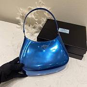 Prada Cleo shoulder bag blue 27cm - 4