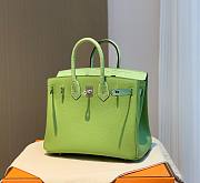 Hermes togo green mint crocodile 25cm - 2