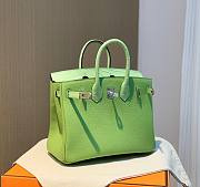 Hermes togo green mint crocodile 25cm - 6