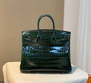 Hermes birkin green crocodile 25cm - 3