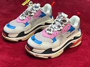 Balenciaga triple S pink + blue - 4