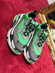 Balenciaga triple S green sneaker - 3