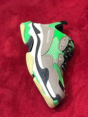 Balenciaga triple S green sneaker - 4