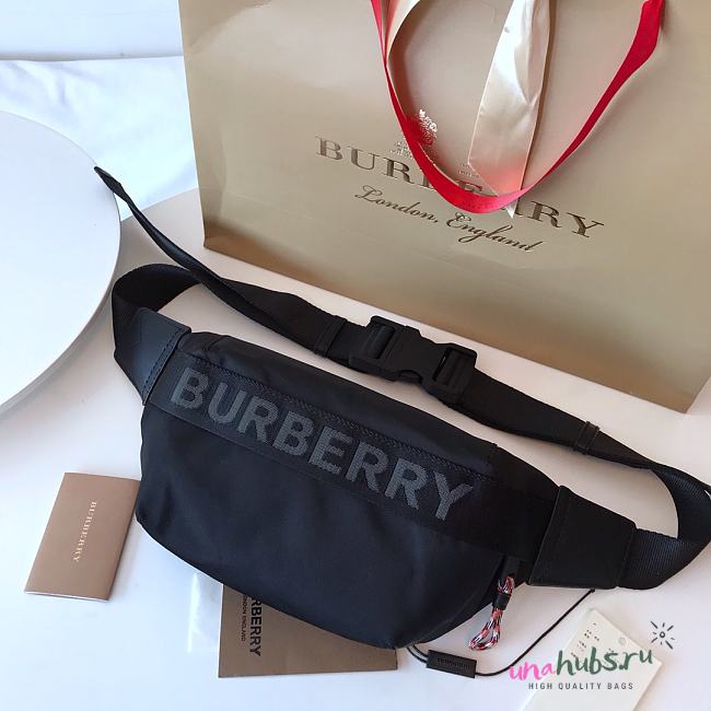 Burberry black bumbag - 1