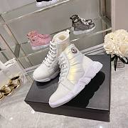 Moncler white boot - 4