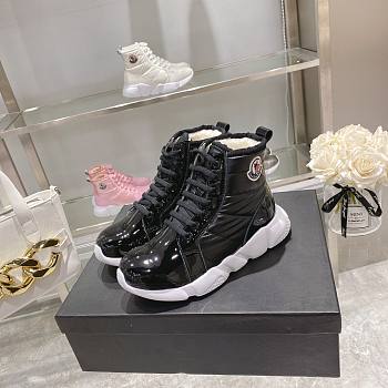 Moncler black boot