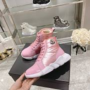 Moncler pink boot - 5