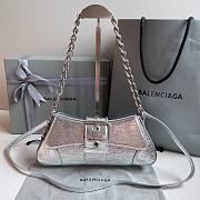 Balenciaga Lindsay silver shoulder bag - 1