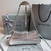 Balenciaga Lindsay silver shoulder bag - 3