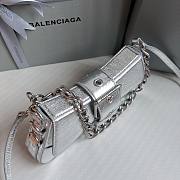 Balenciaga Lindsay silver shoulder bag - 6