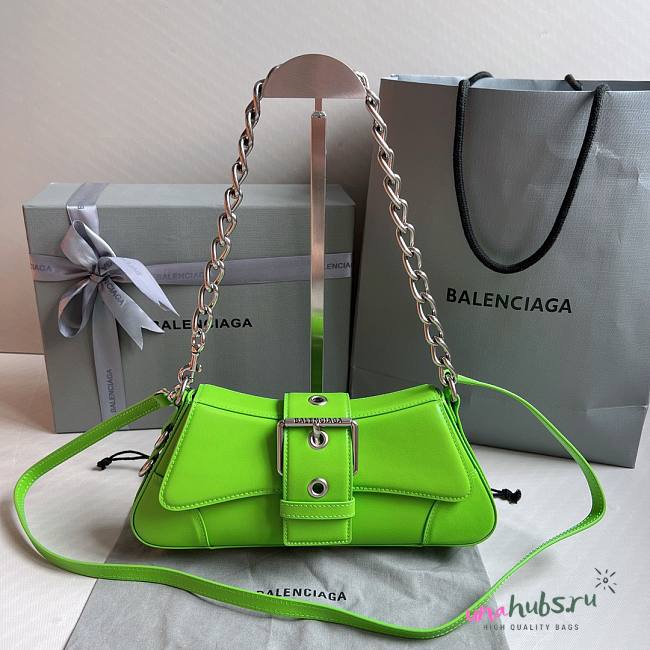 Balenciaga Lindsay green shoulder bag - 1