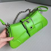 Balenciaga Lindsay green shoulder bag - 4