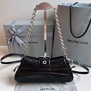 Balenciaga Lindsay black shoulder bag - 4