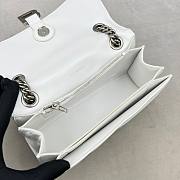 Balenciaga Crush small chain-strap white shoulder bag - 5