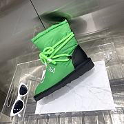 Balenciaga green puffer boots - 2