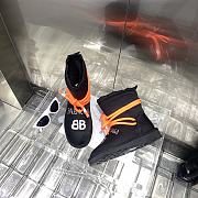 Balenciaga orange puffer boots - 1