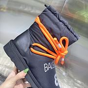 Balenciaga orange puffer boots - 5