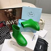 Prada rubber green boots - 5