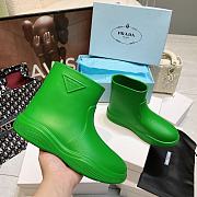 Prada rubber green boots - 6