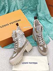 Louis Vuitton gray boots - 6