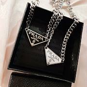 Prada necklace white/ black - 3